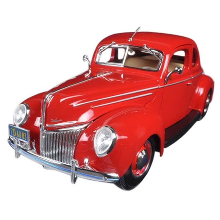 MAISTO 1939 Ford Deluxe Coupe; Red MAI31180R